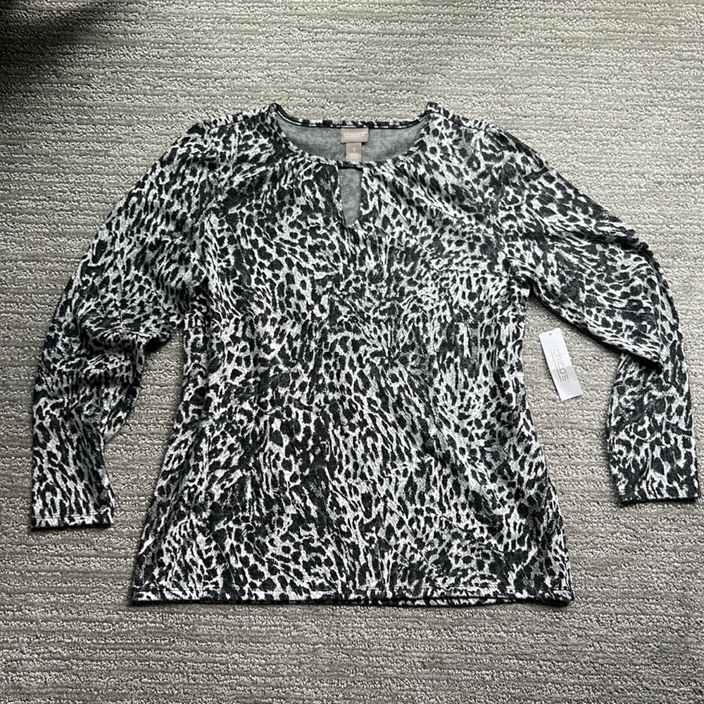 NWT Chico's 3/4 sleeve top